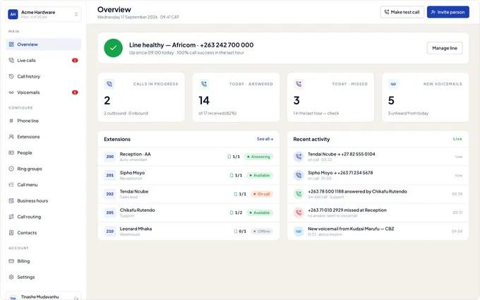Ansa Voice screenshot