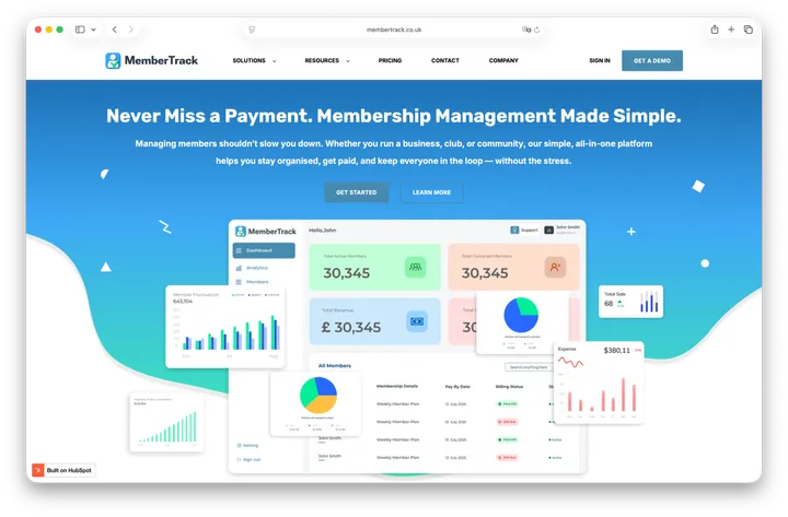 MemberTrack preview