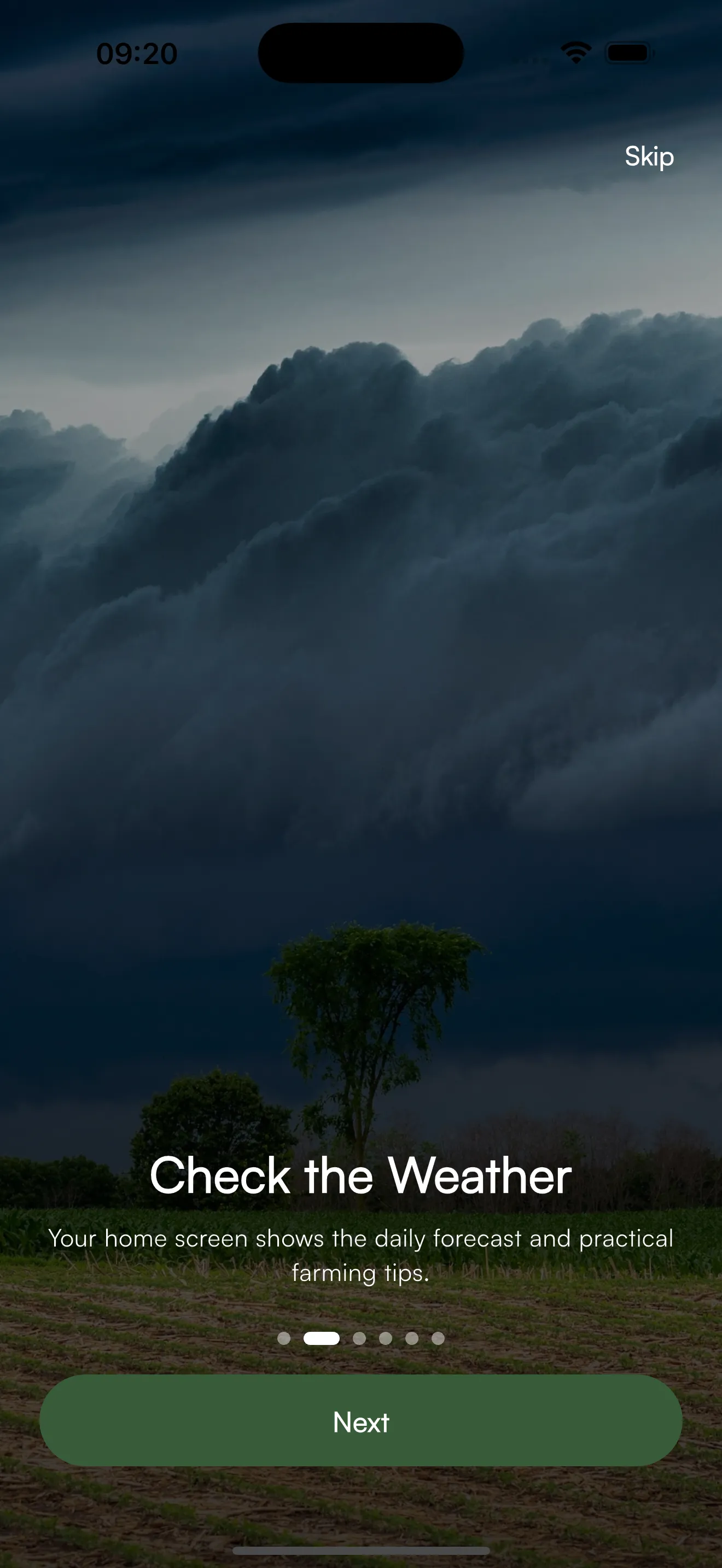KuraNhaka App: Daily weather